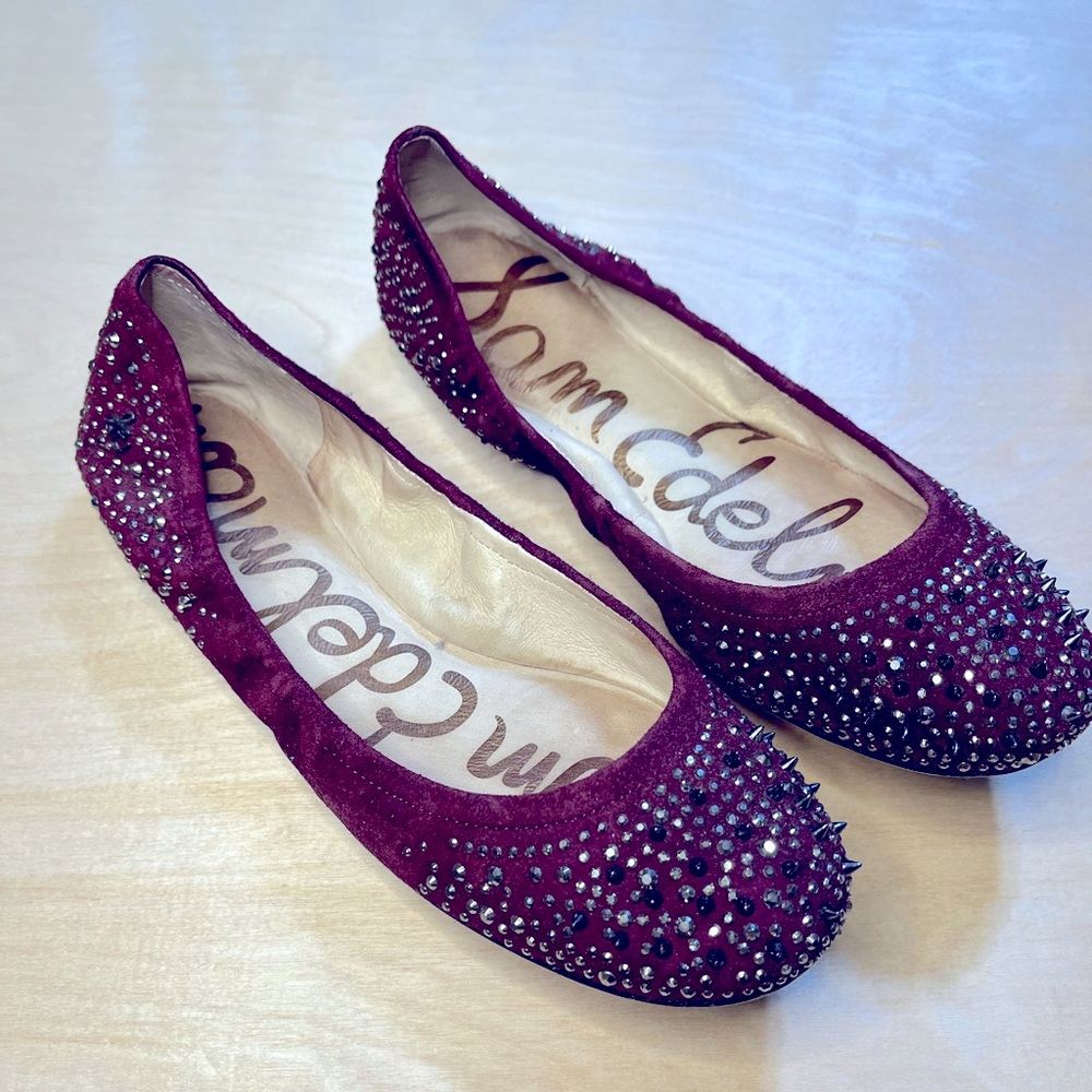 Sam Edelman Blair ballet flat with spikes